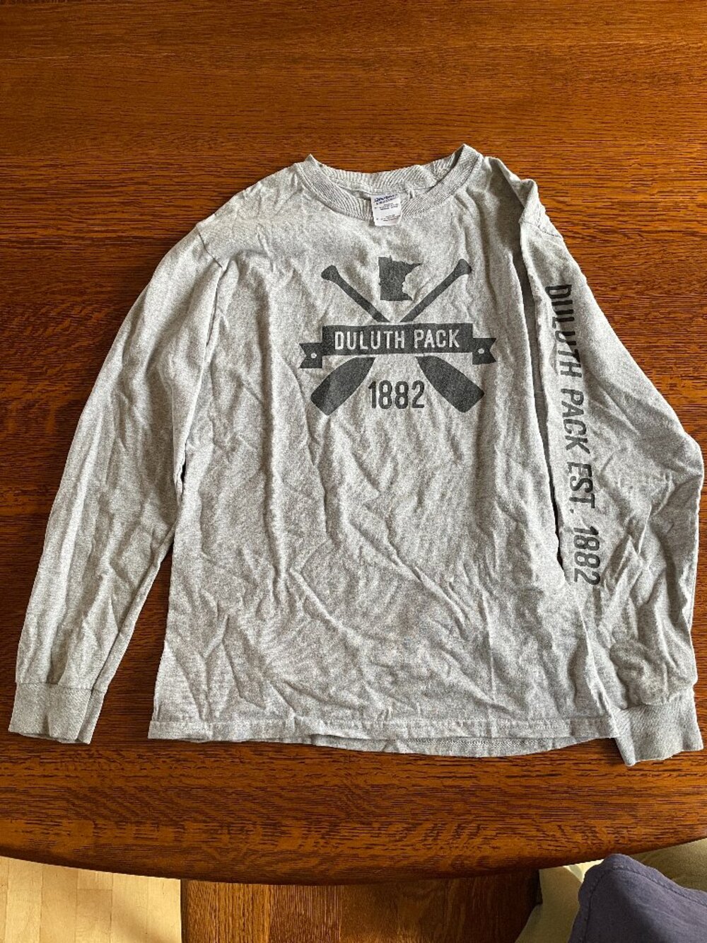 Grey Duluth Pack Long Sleeve